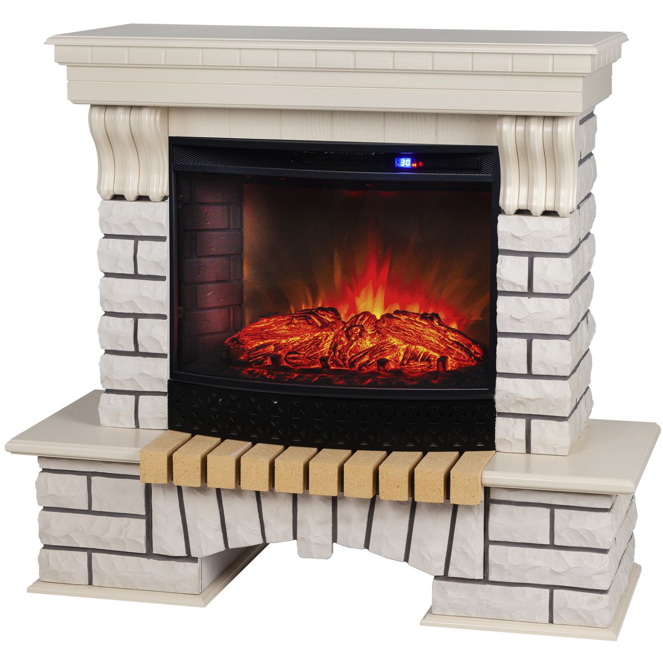 Камин электрический RealFlame Country 25/25,5 WT+Evrika 25,5