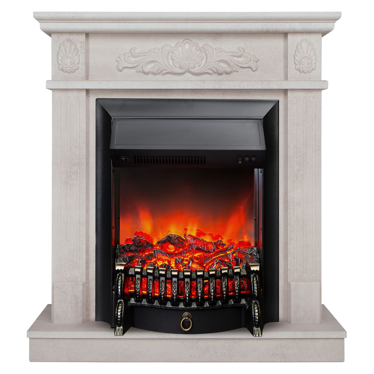 Электрокамин RealFlame Adelaida STD/EUG WT+FOBOS-S BL