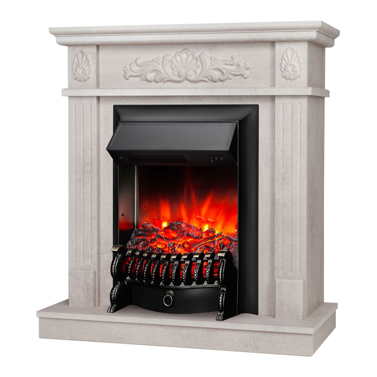 Электрокамин RealFlame Adelaida STD/EUG WT+FOBOS-S BL