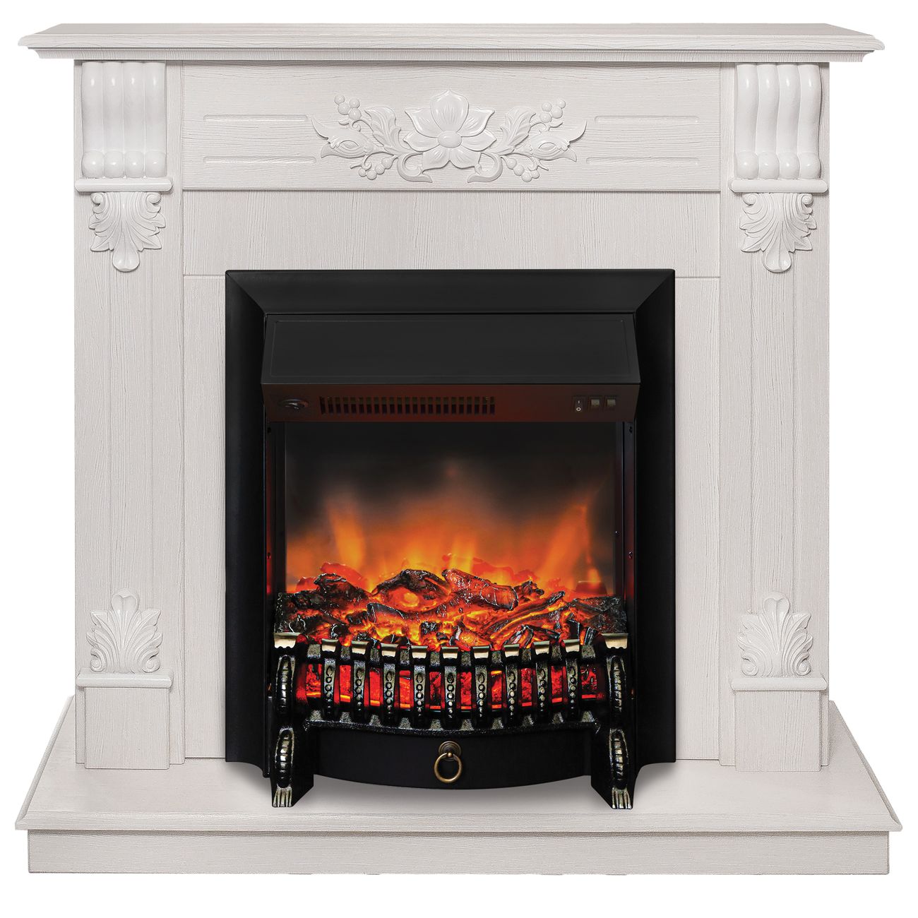 Камин электрический RealFlame Ottawa STD/EUG WT+FOBOS-S BL