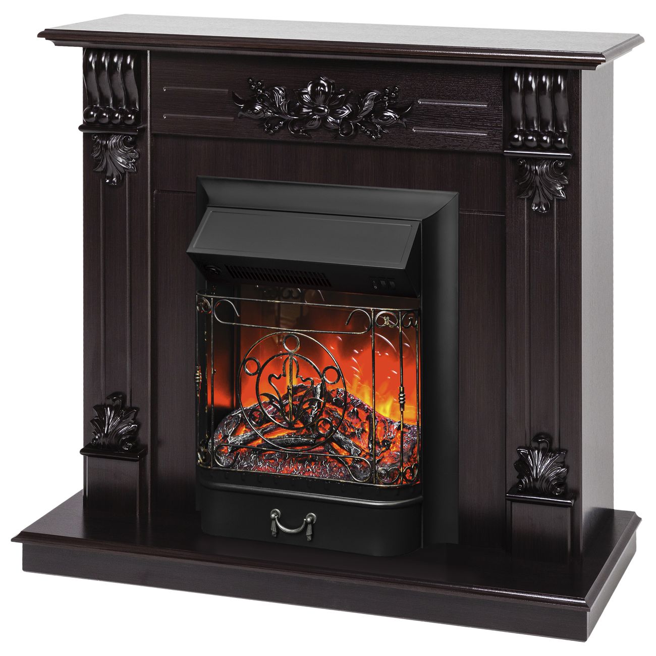 Камин электрический RealFlame Ottawa STD/EUG DN+MAJESTIC-S BL