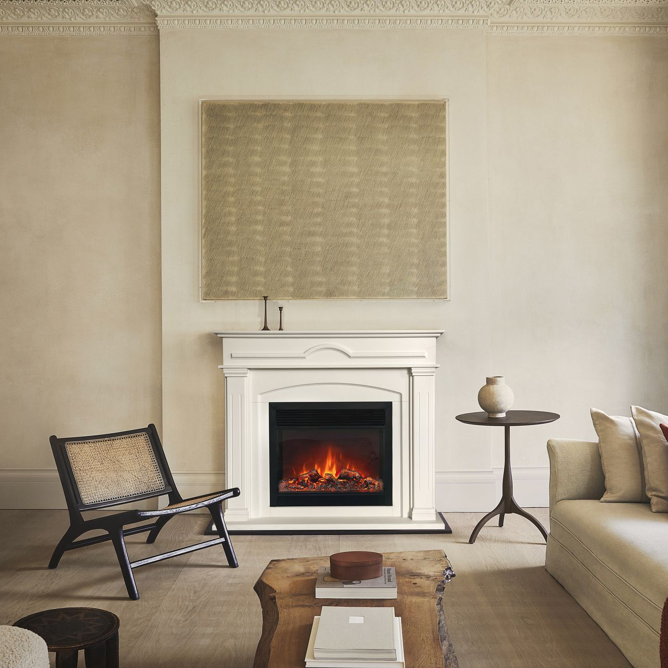 Камин электрический RealFlame Mirra 26 WT+MB BL