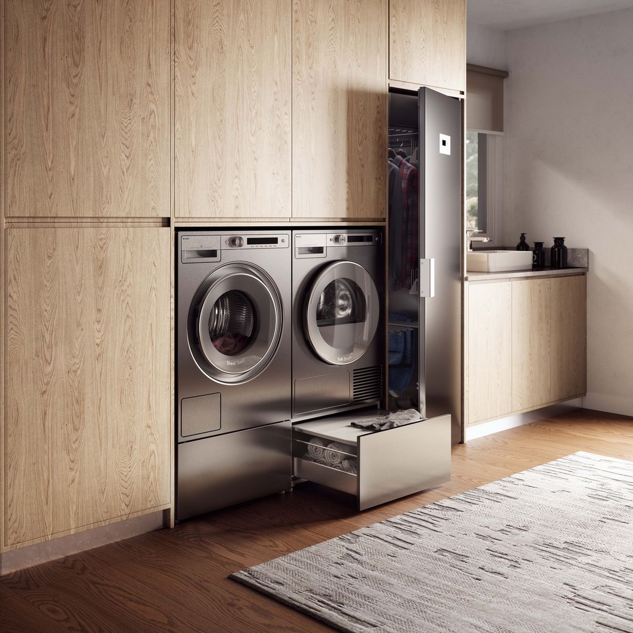 Напольный выдвижной ящик Asko HPS5323S