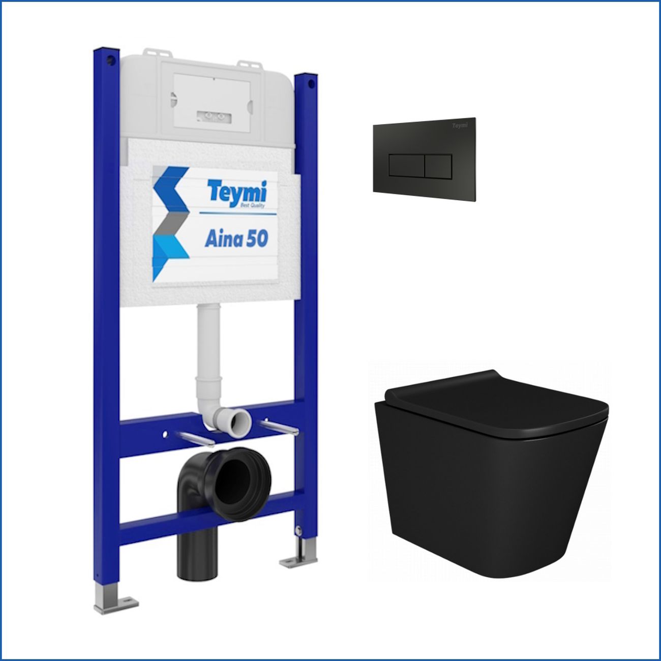 Комплект Teymi Helmi Black F00660