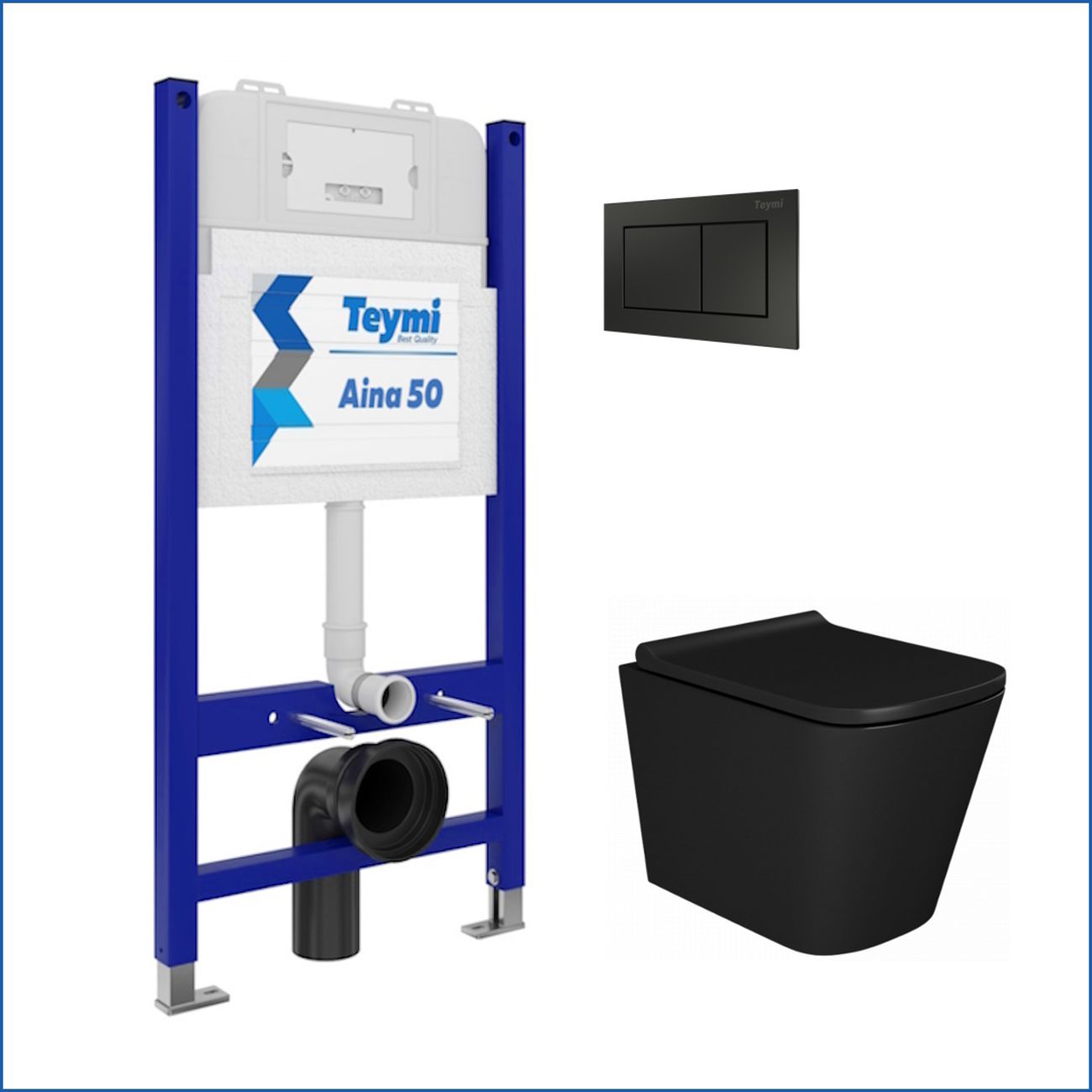 Комплект Teymi Helmi Black F00664