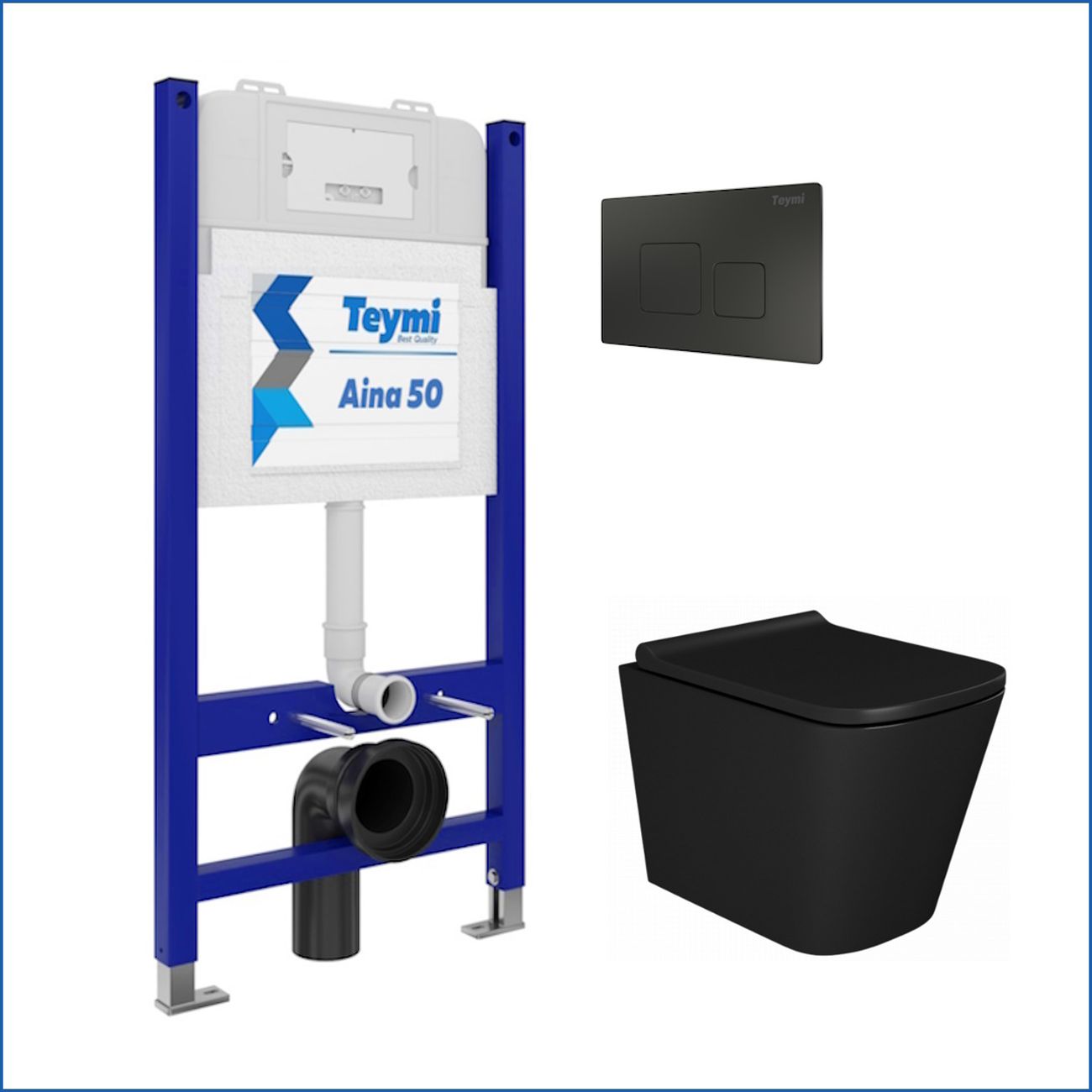 Комплект Teymi Helmi Black F00666