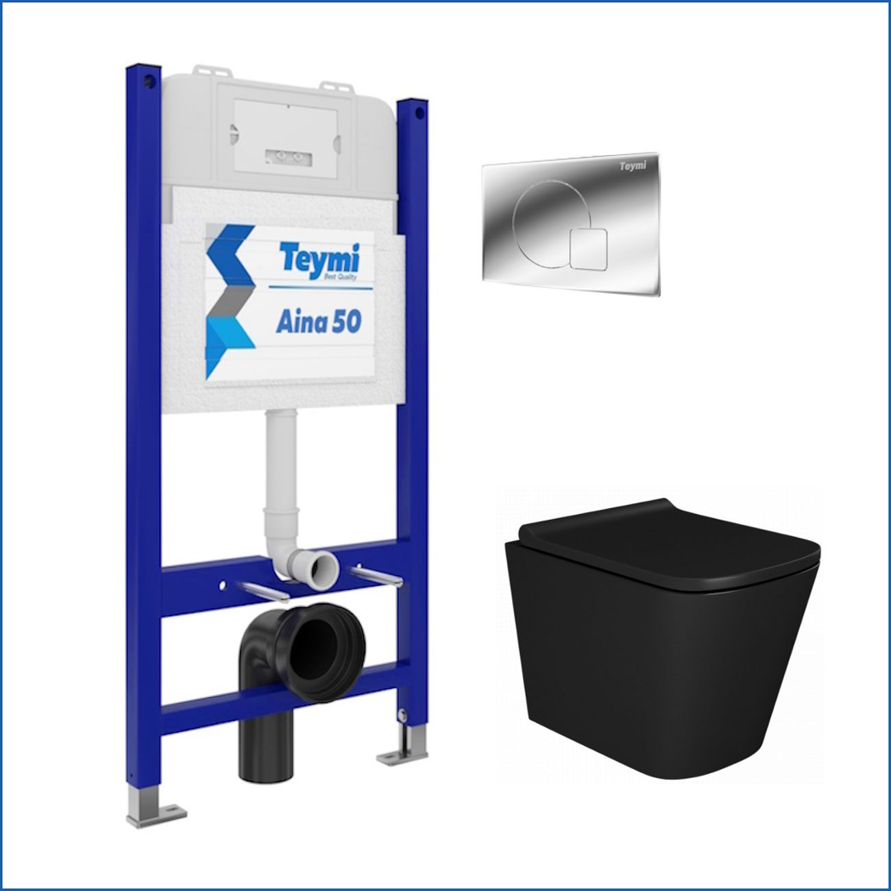 Комплект Teymi Helmi Black F00671