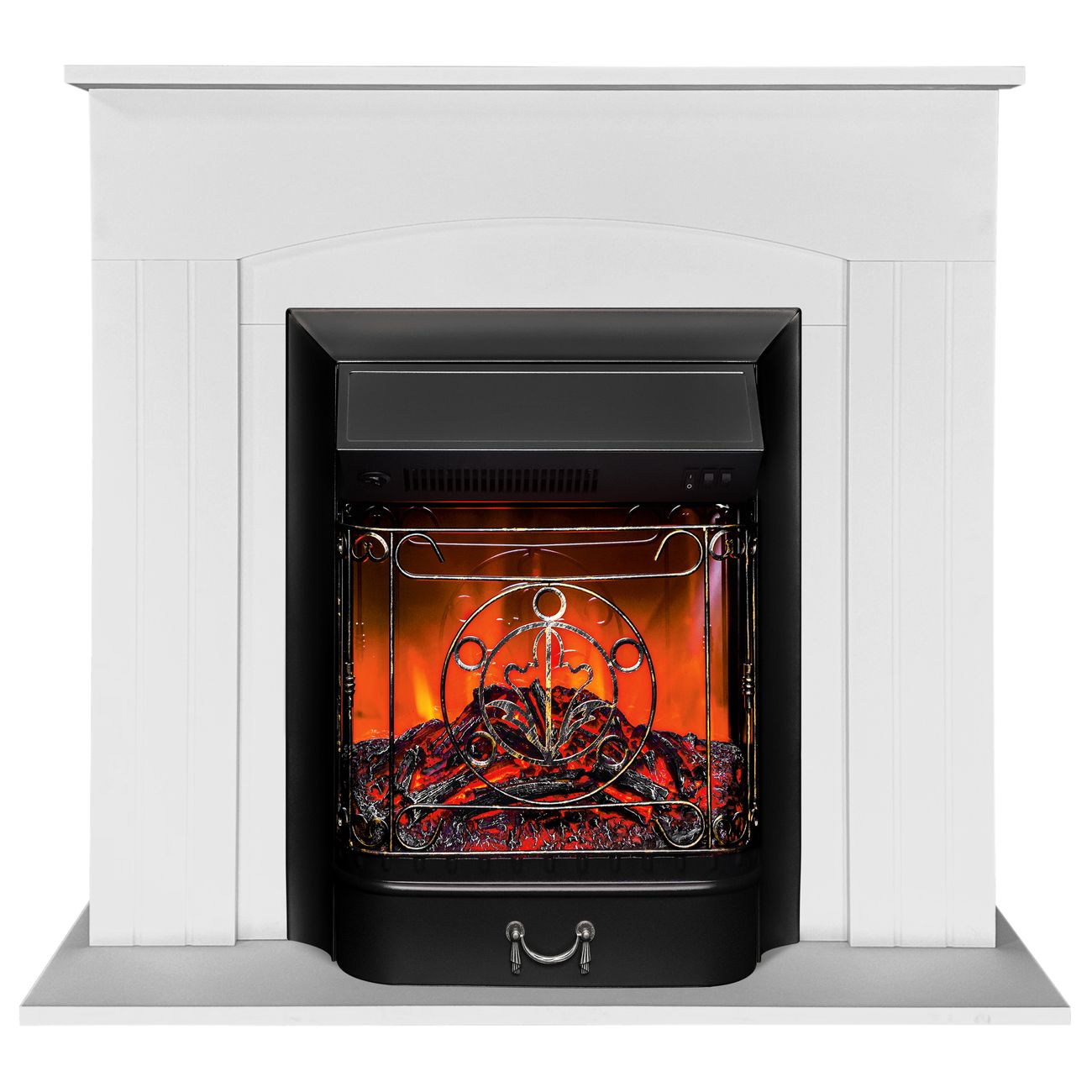 Камин электрический RealFlame CROSBY R STD WTM-F511/MAJESTIC-S LUX BL LT (MBL)