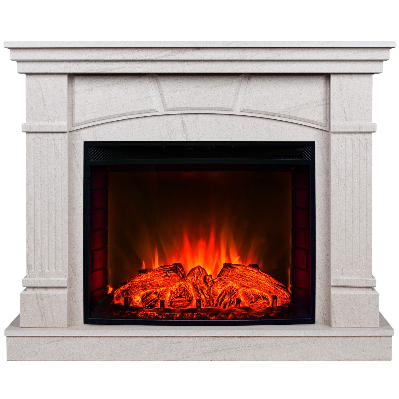 Камин электрический RealFlame HISTORY 25'5 WT-F716/Evrika 25,5 LED (CH-720)