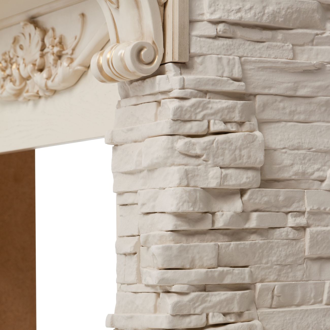 Камин электрический RealFlame PATRICIA STD/EUG WT-619G/MAJESTIC-S LUX BLLT(MBL)