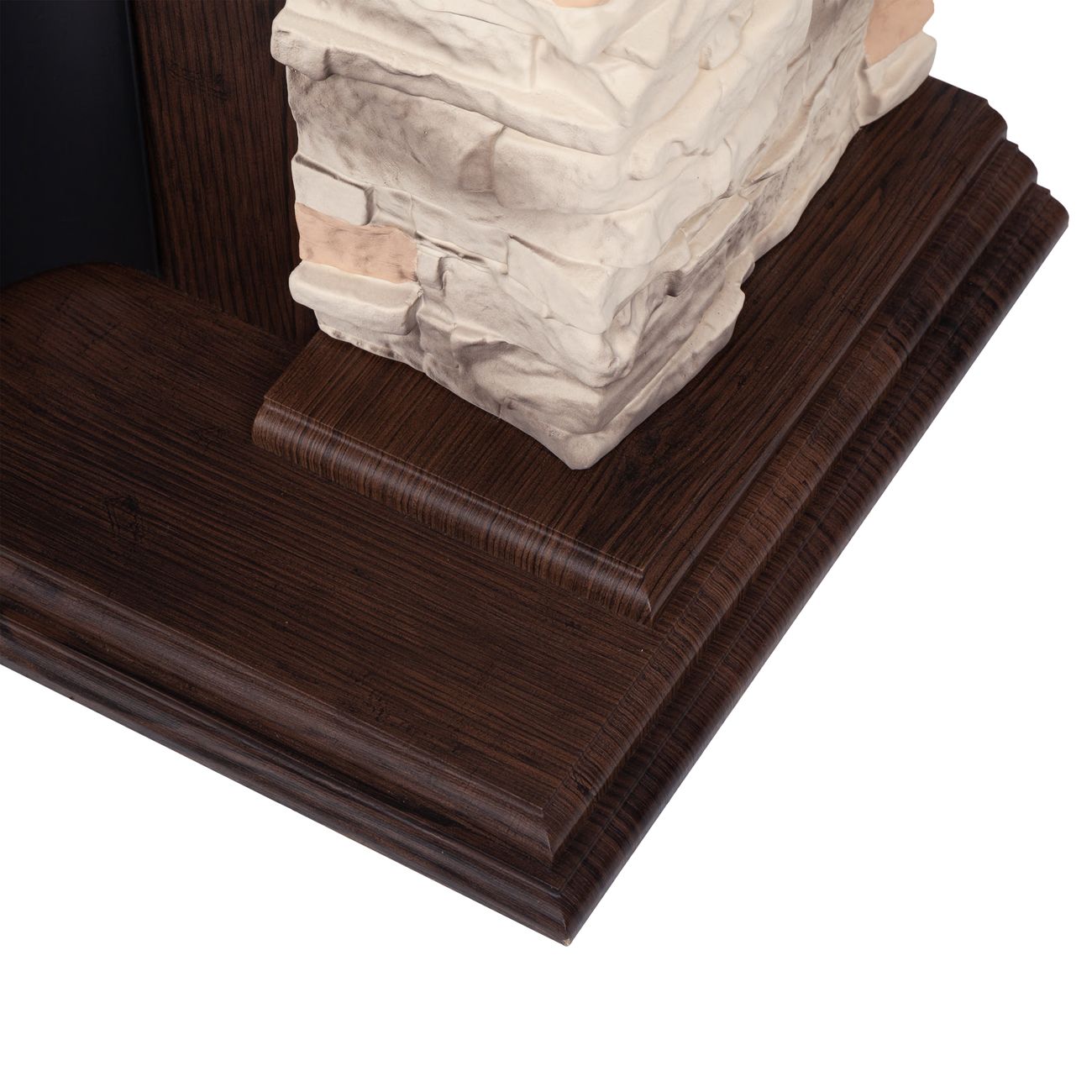 Камин электрический RealFlame ROCKWOOD STD NT-F316/MAJESTIC-S LUX BL LT (MBL)