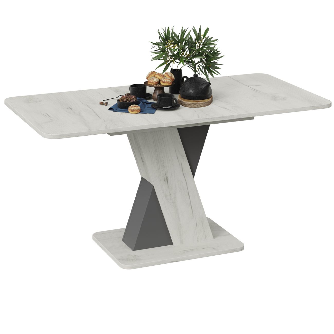 Стол обеденный раскладной Трия Люксембург 221390