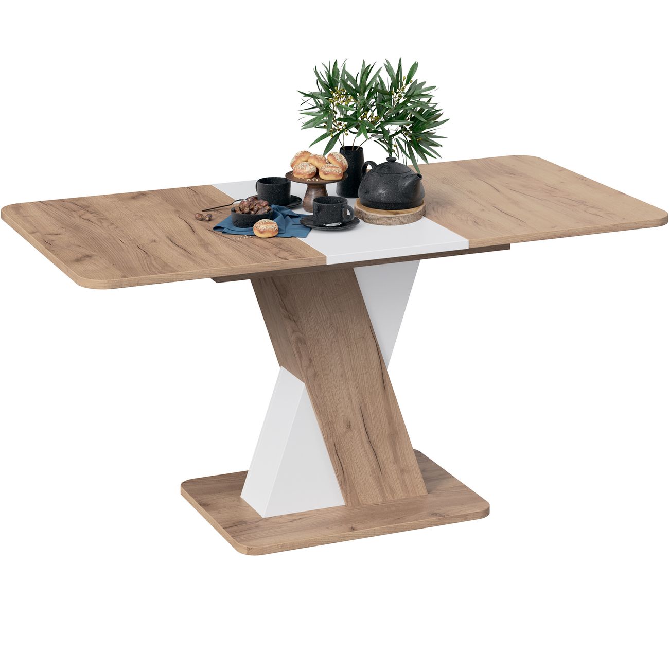 Стол обеденный раскладной Трия Люксембург 221391