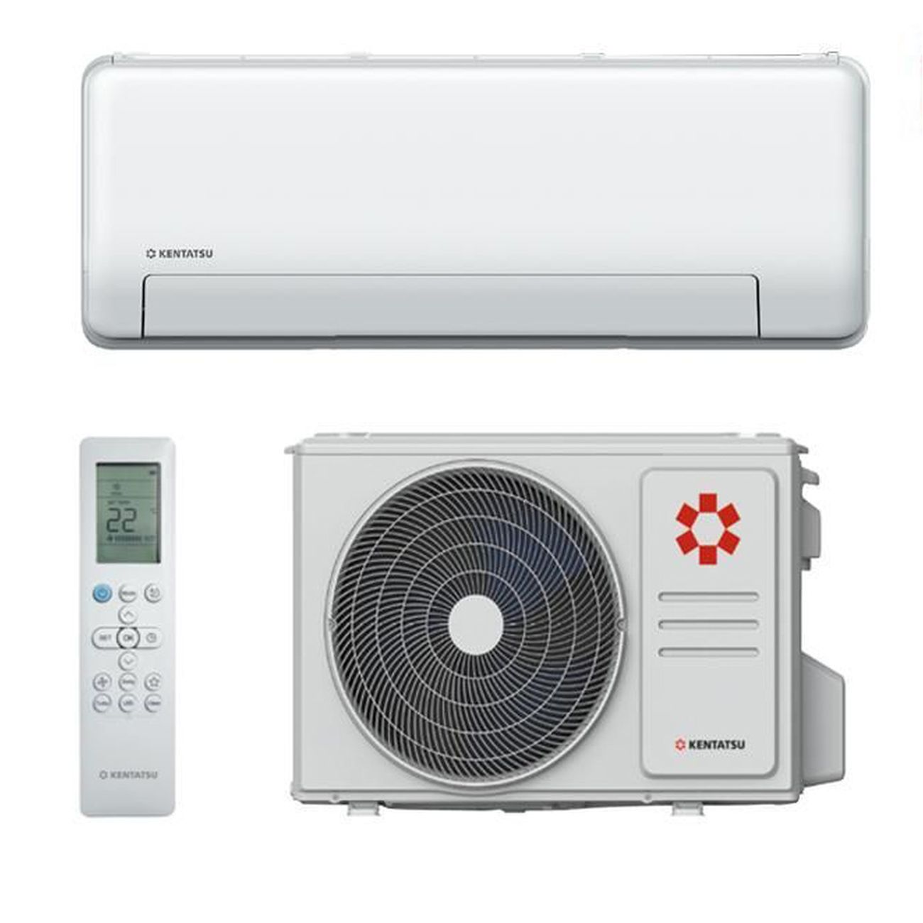 Сплит-система&nbsp;инверторная Kentatsu KSGPA53HZRN1/KSRPA53HZRN1