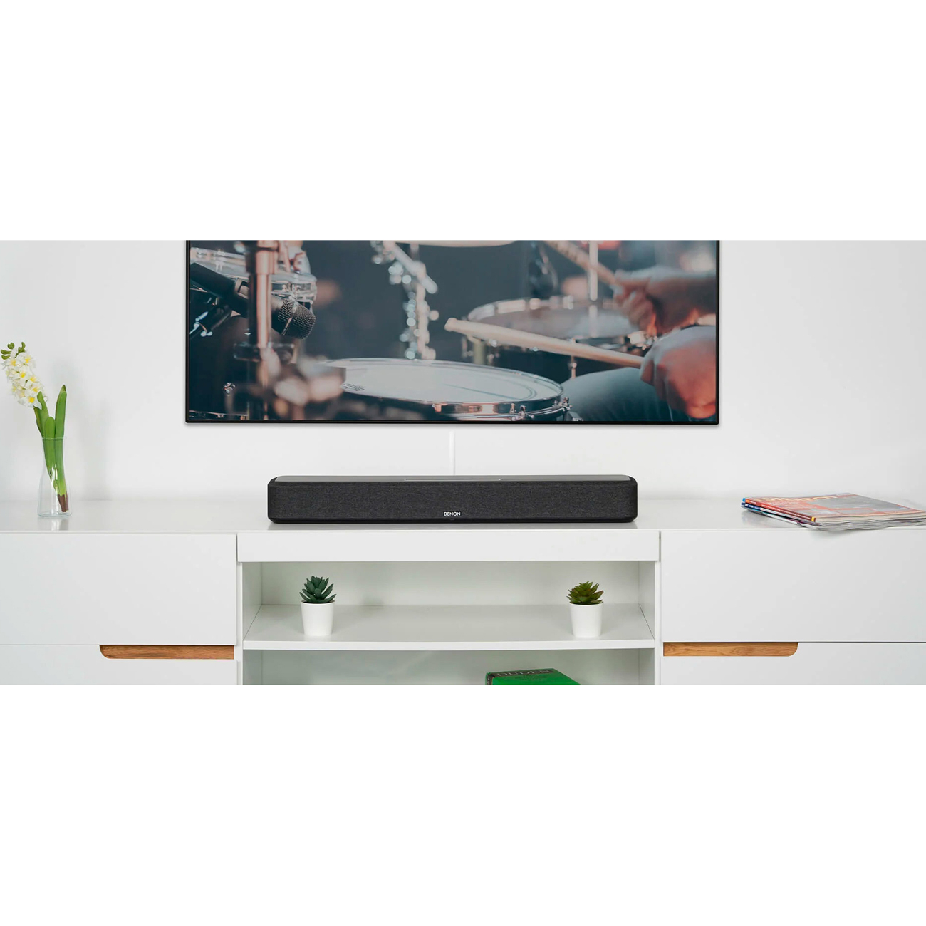 Беспроводная акустика Denon Home 550 Black (DENONHOME550BKE2)