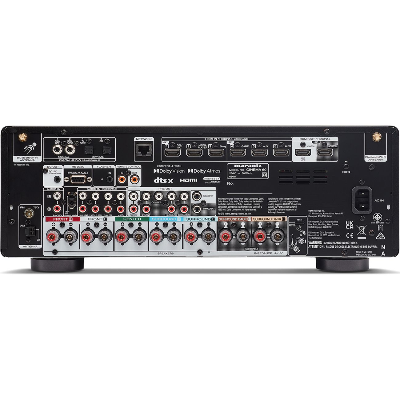 Hi-Fi усилитель Marantz CINEMA60 черный