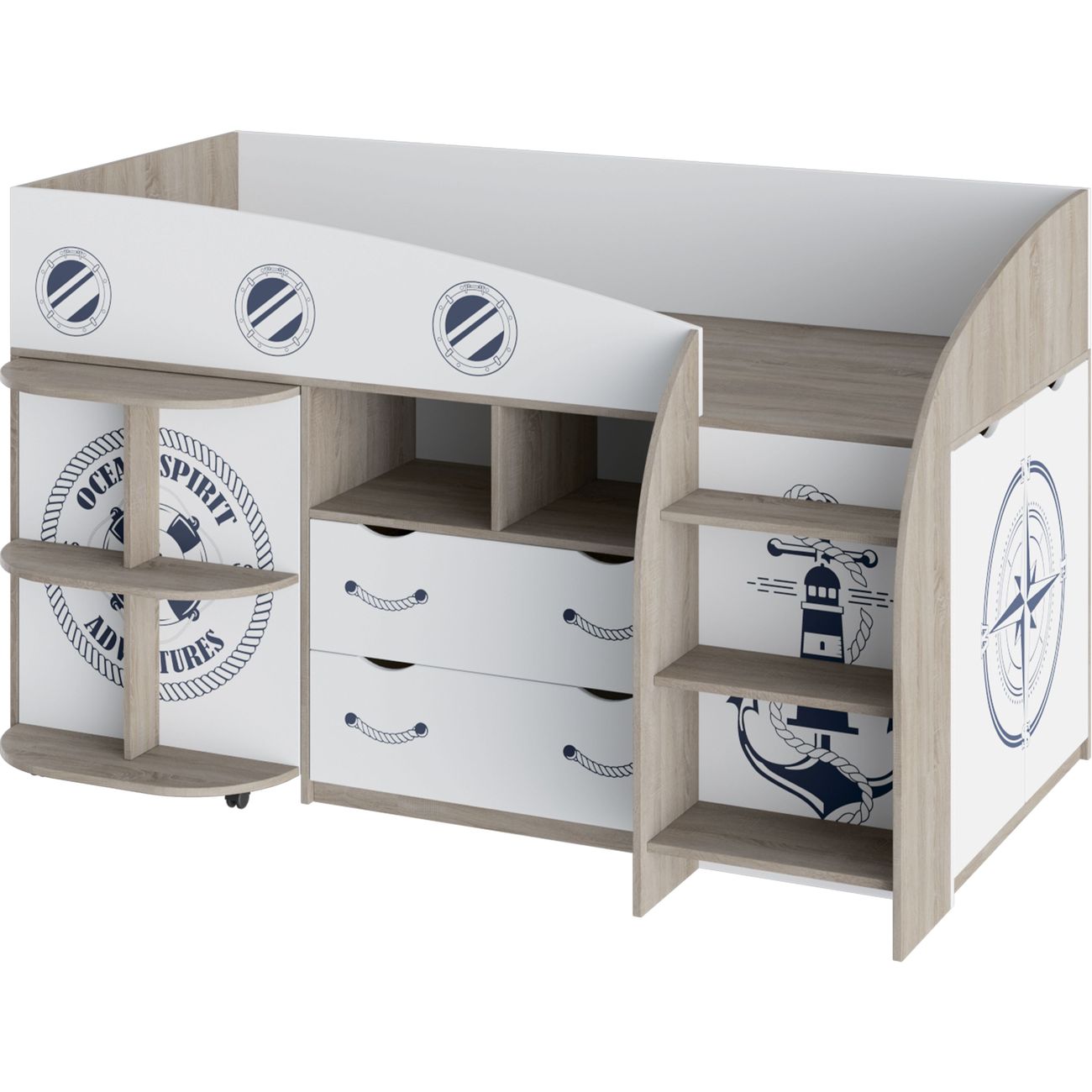 Кровать подростковая Трия 169132