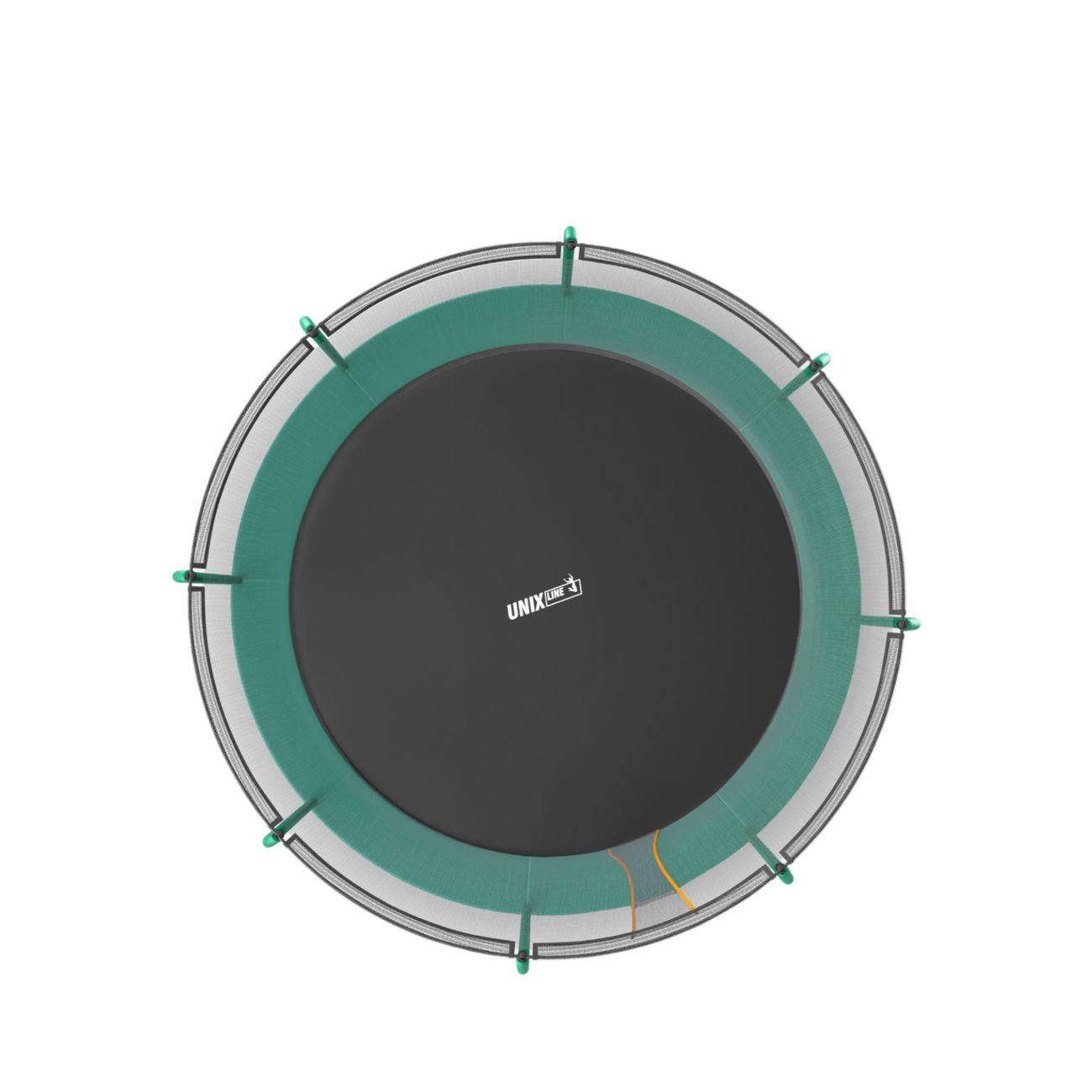 Батут каркасный UNIX line SUPREME BASIC 16 ft Green