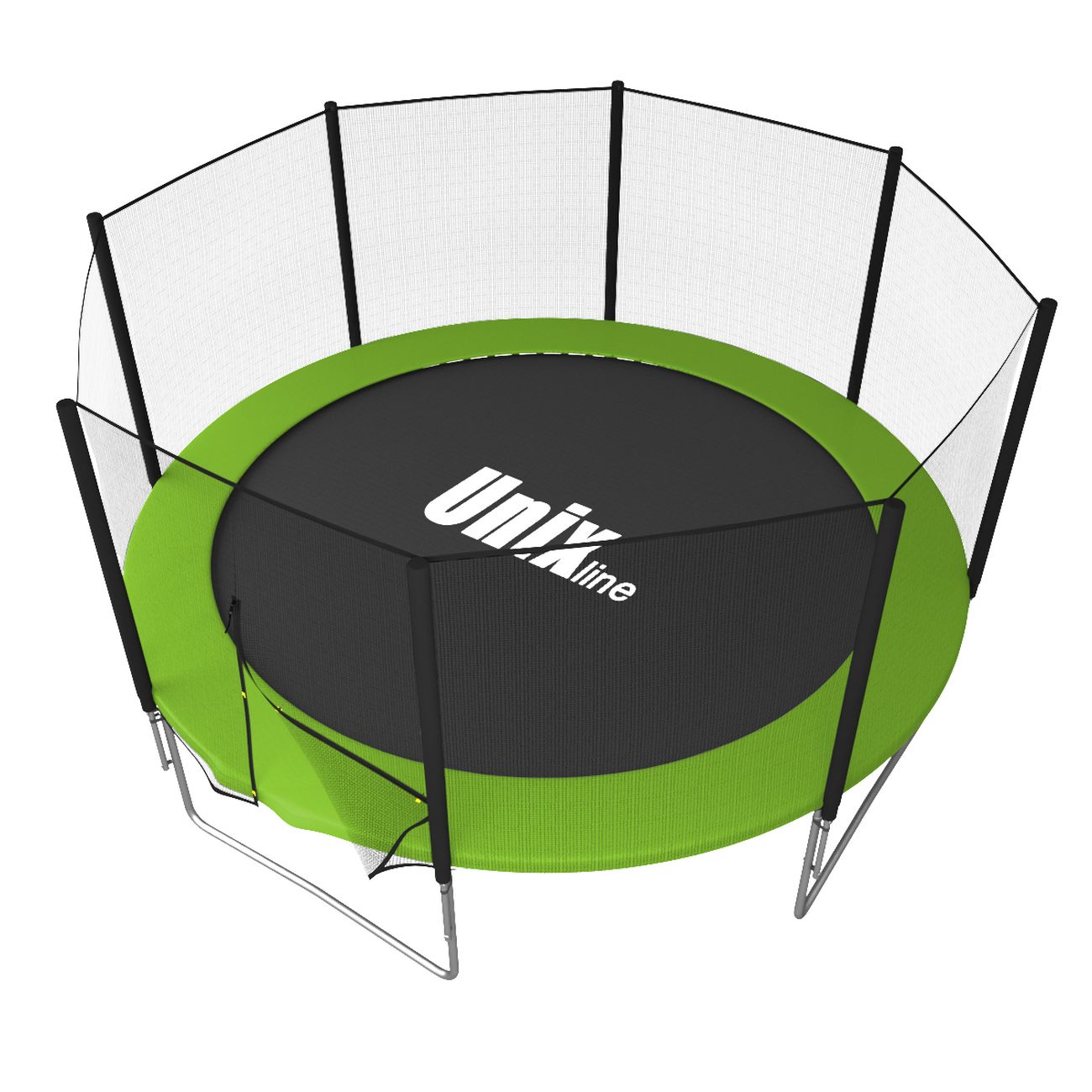 Батут каркасный UNIX line Simple 12 ft Green (outside)