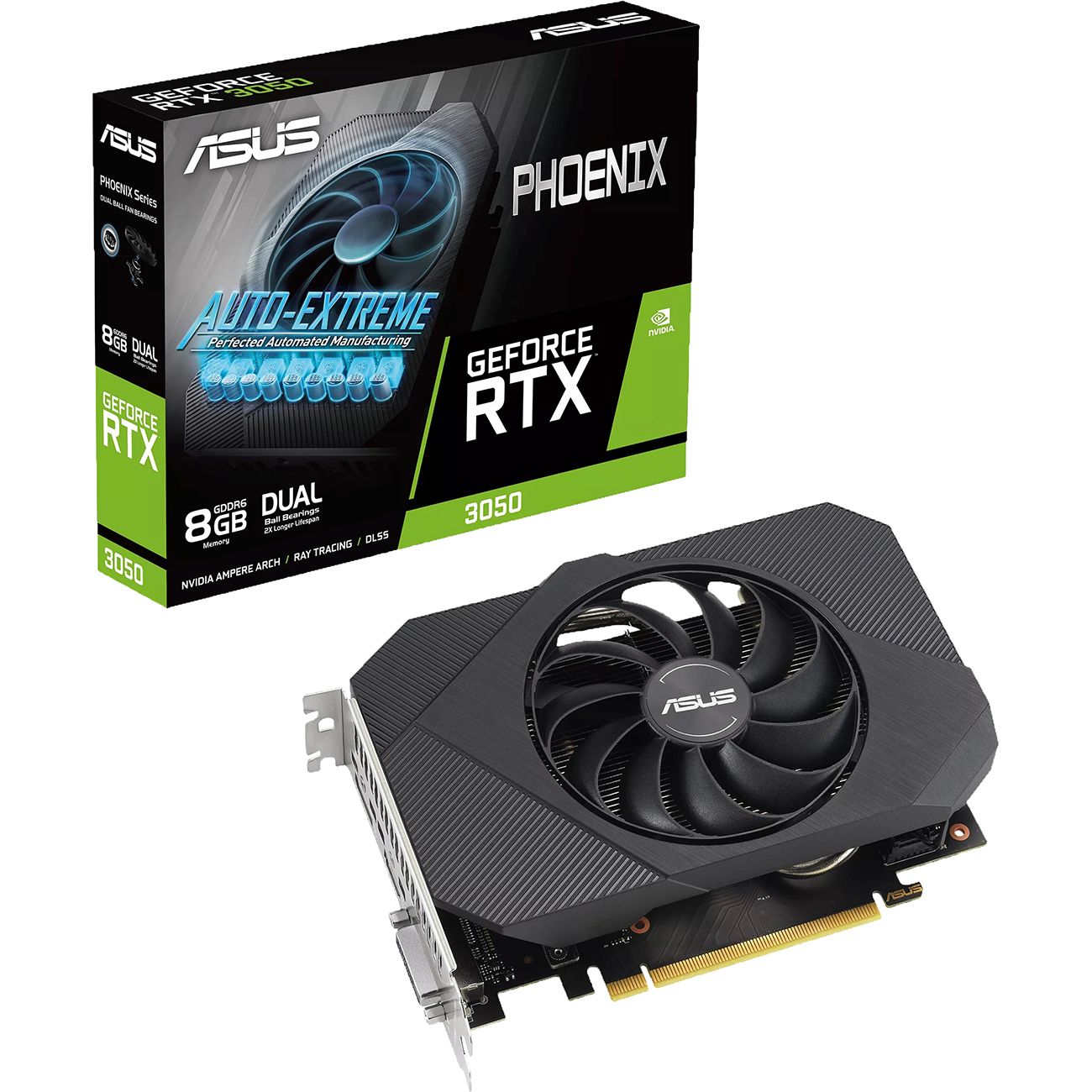 Видеокарта ASUS GeForce RTX 3050 8Gb PH-RTX3050-8G-V2 фото