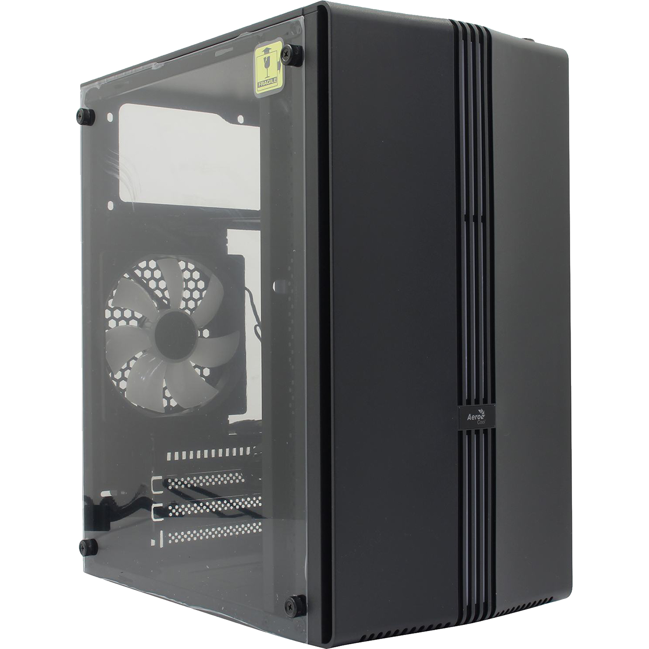 Корпус для компьютера Aerocool EVO Mini-G-BK-v1 mATX USB3x1 USB2x2 120mm RGB fan