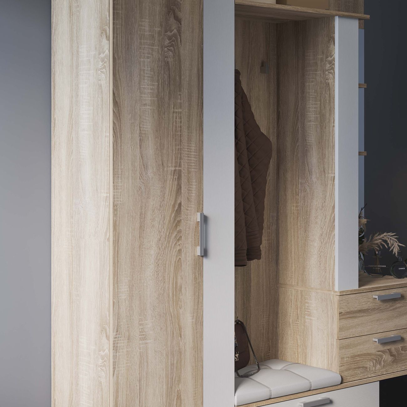 Шкаф для прихожей Трия Эрика 102142