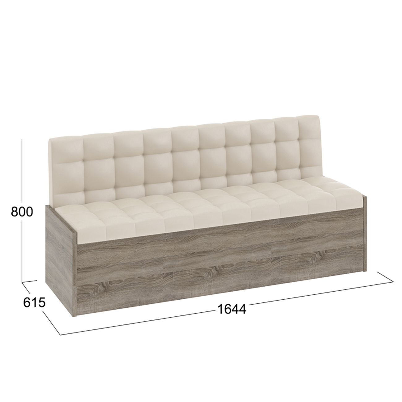 Диван двухместный Трия прямая Форест 127723