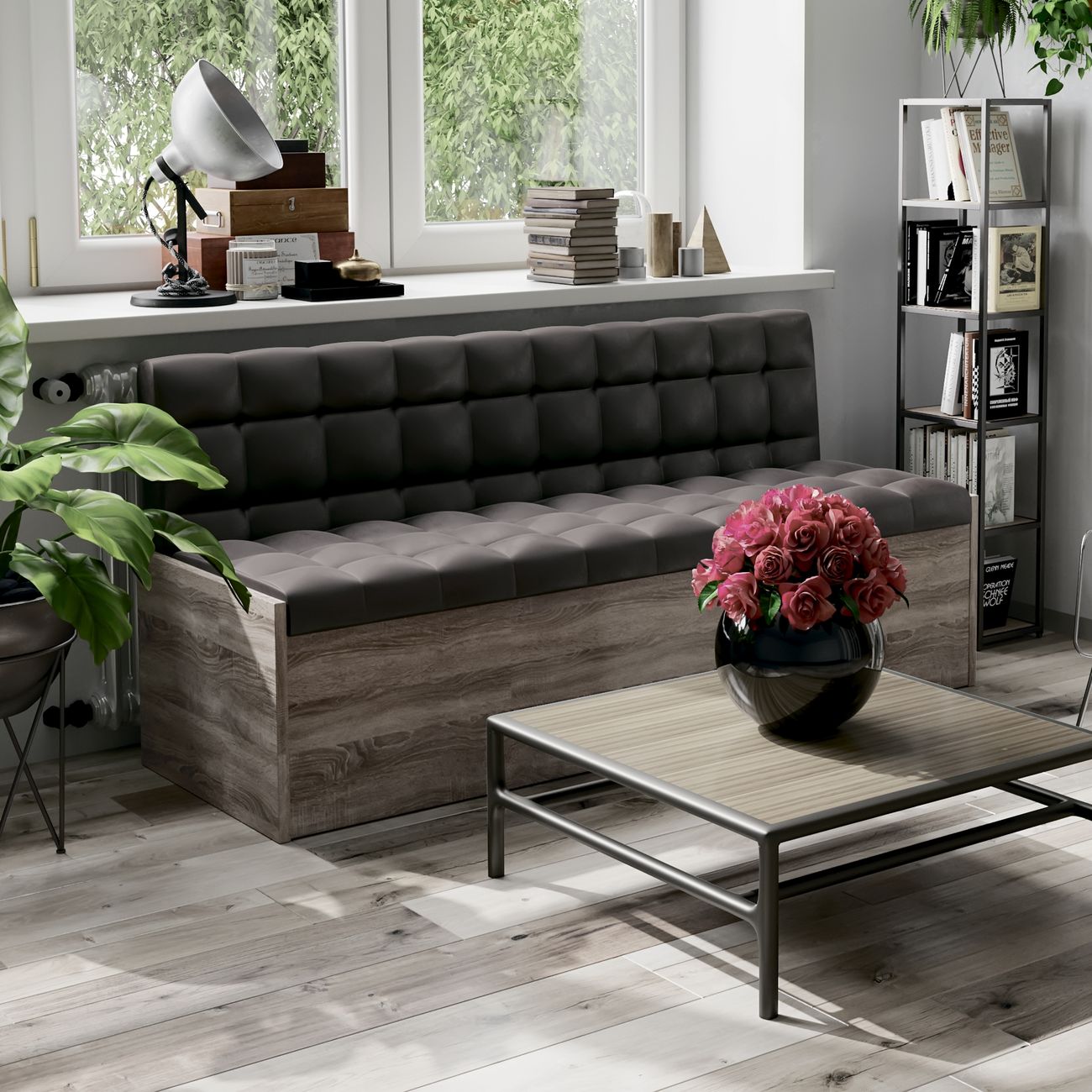 Диван двухместный Трия прямая Форест 127724