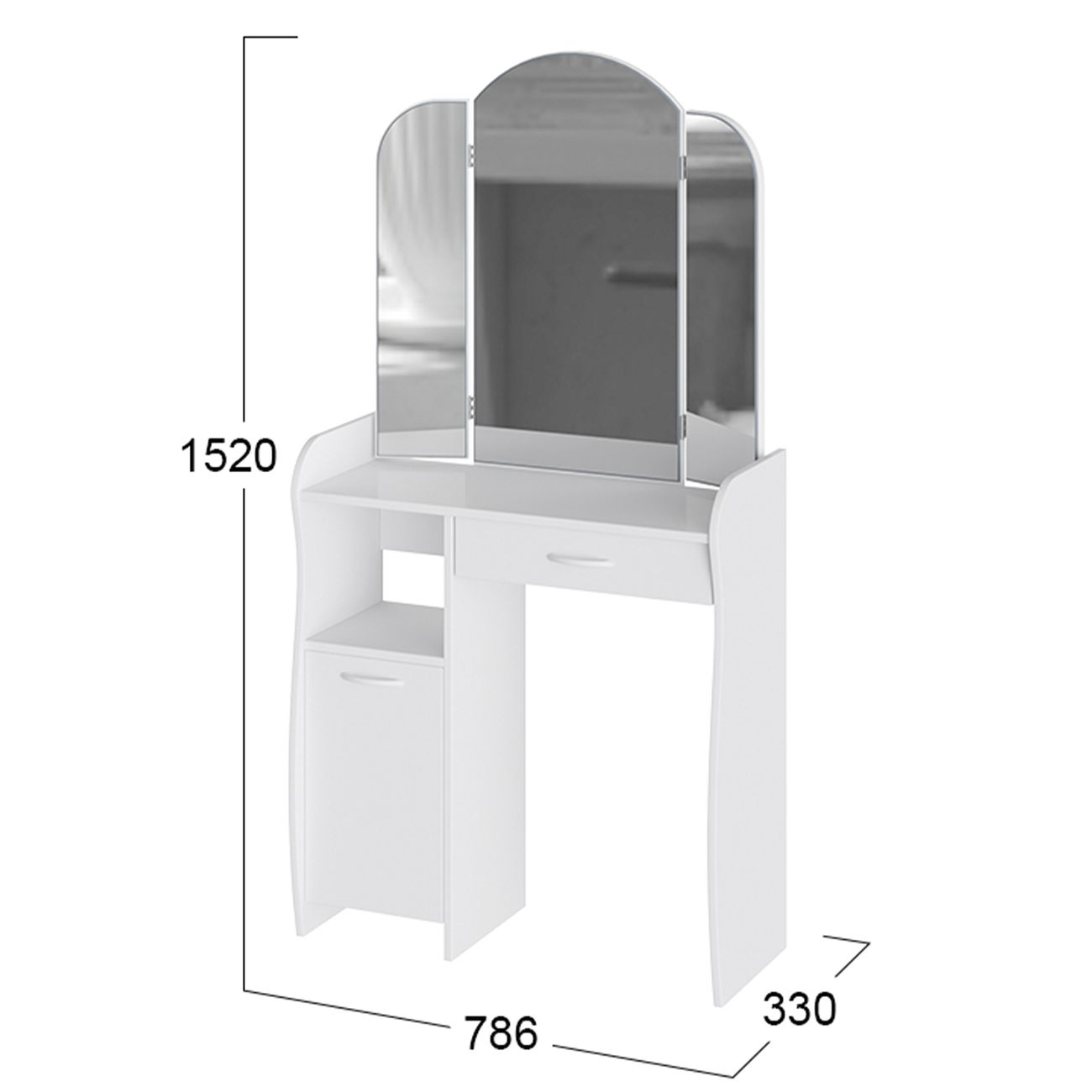 Столик туалетный Трия София 194463