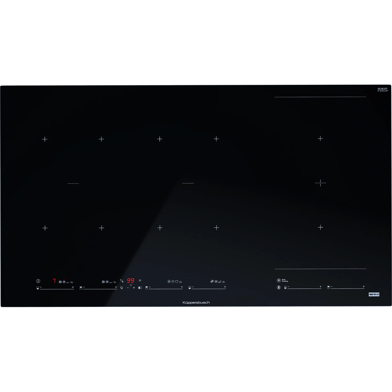 Встраиваемая индукционная панель независимая Kuppersbusch KI 9880.1 SR