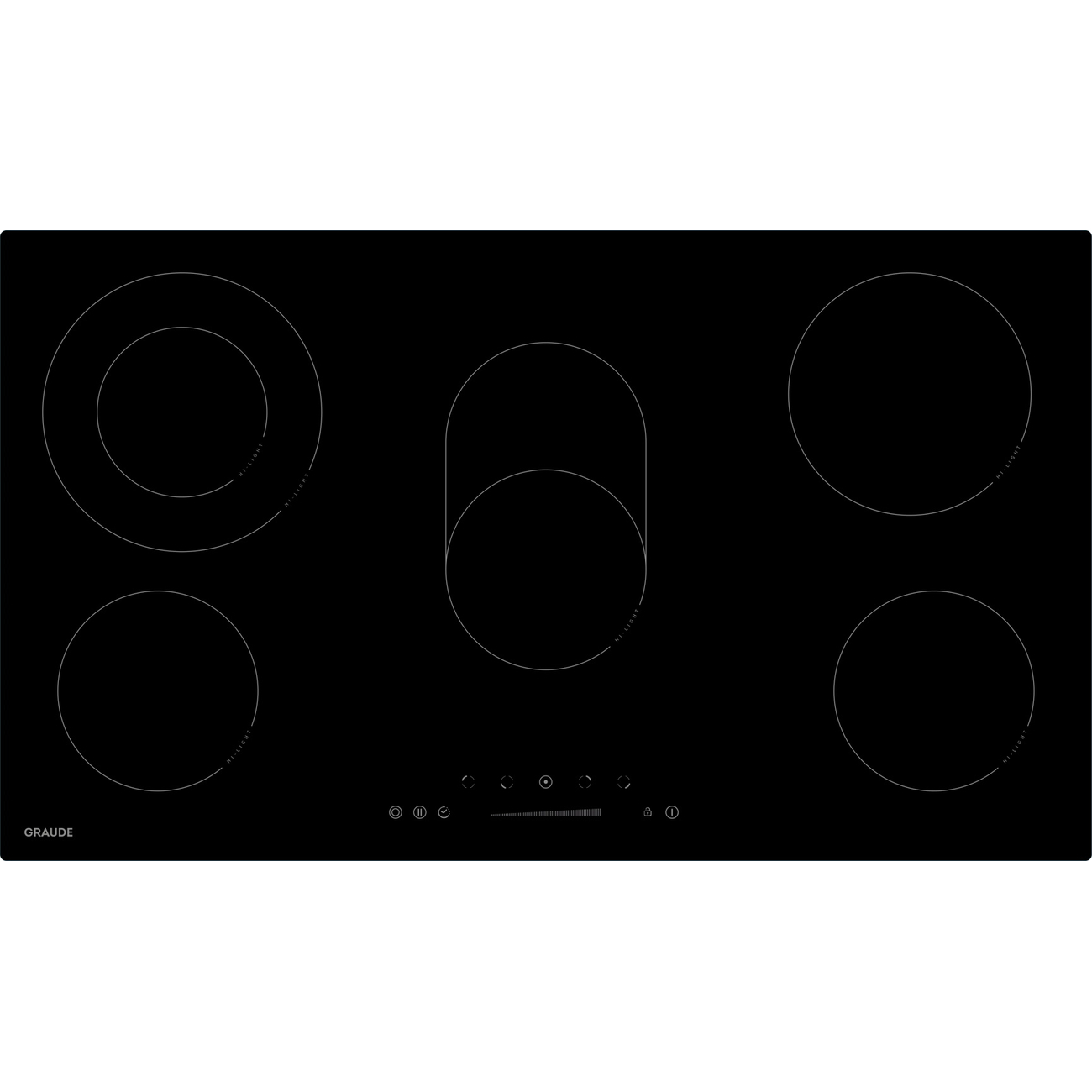 Встраиваемая электрическая панель Graude EK 90.0 S