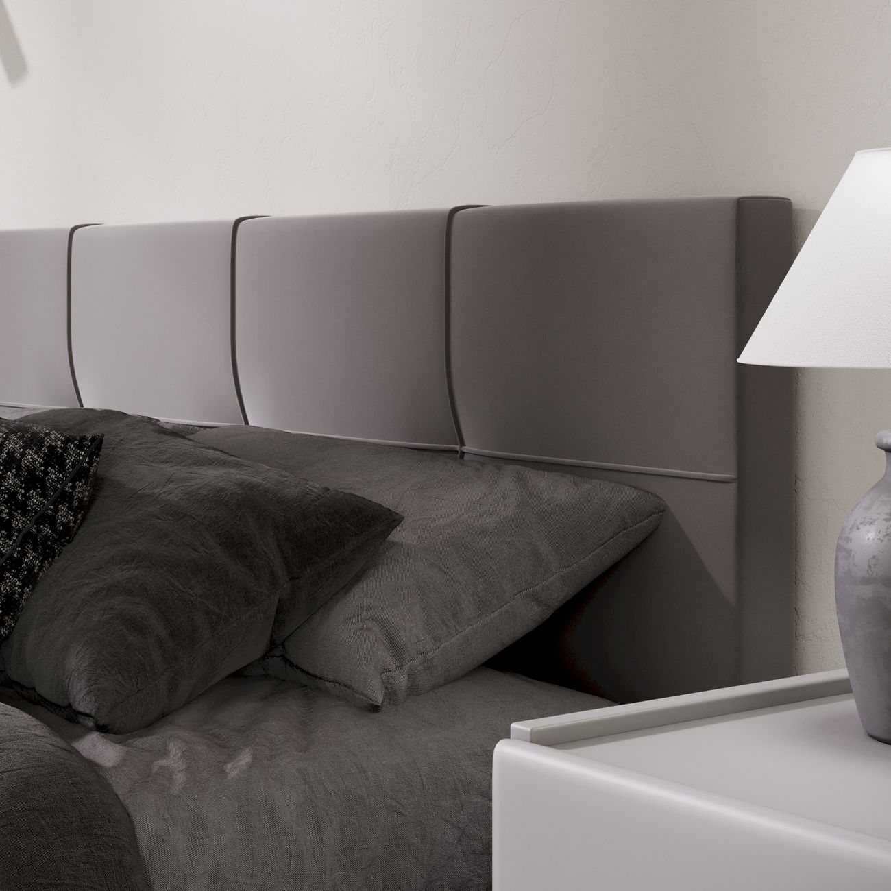 Кровать с подъемным механизмом Трия Лора (1600) Велюр Confetti Silver