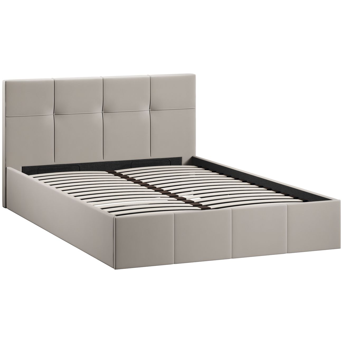 Кровать с подъемным механизмом Трия Лора (1600) Велюр Smoke