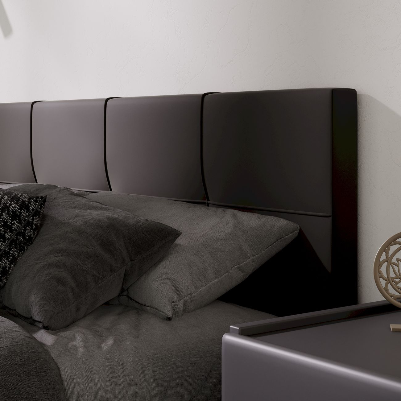 Кровать с подъемным механизмом Трия Лора (1600) Велюр Stone