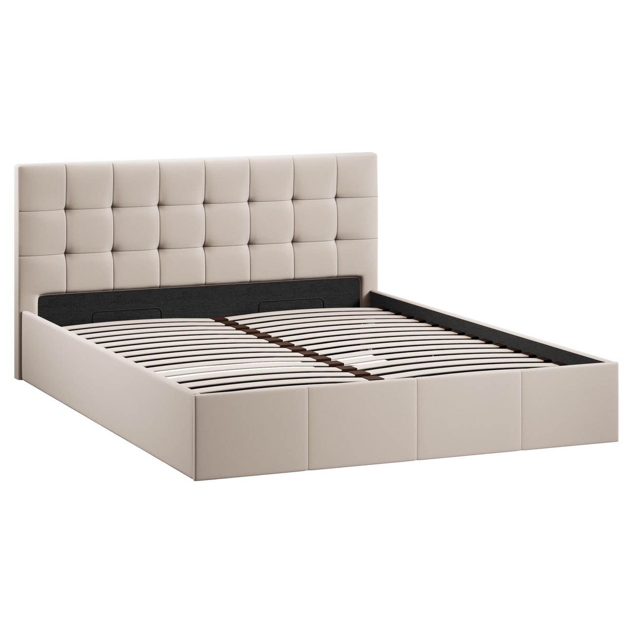 Кровать Трия Эмма (1600) Велюр Confetti Cream фото