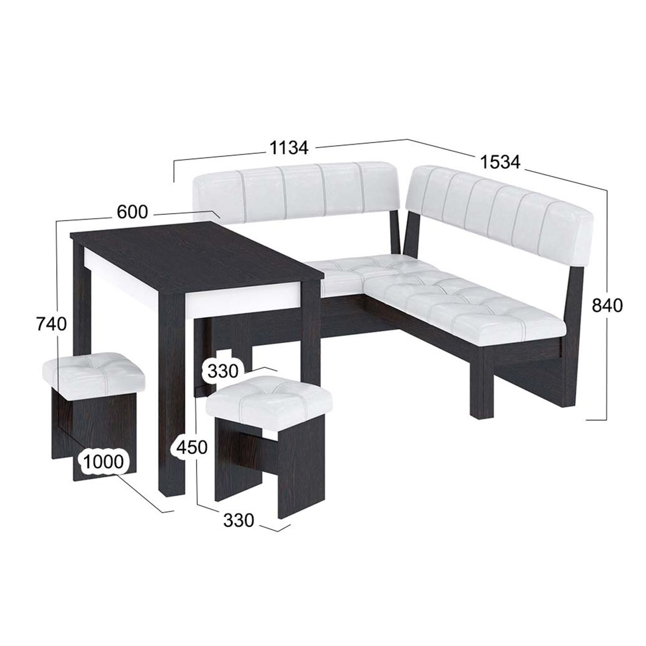 Комплект для столовой Трия Альфа 35109