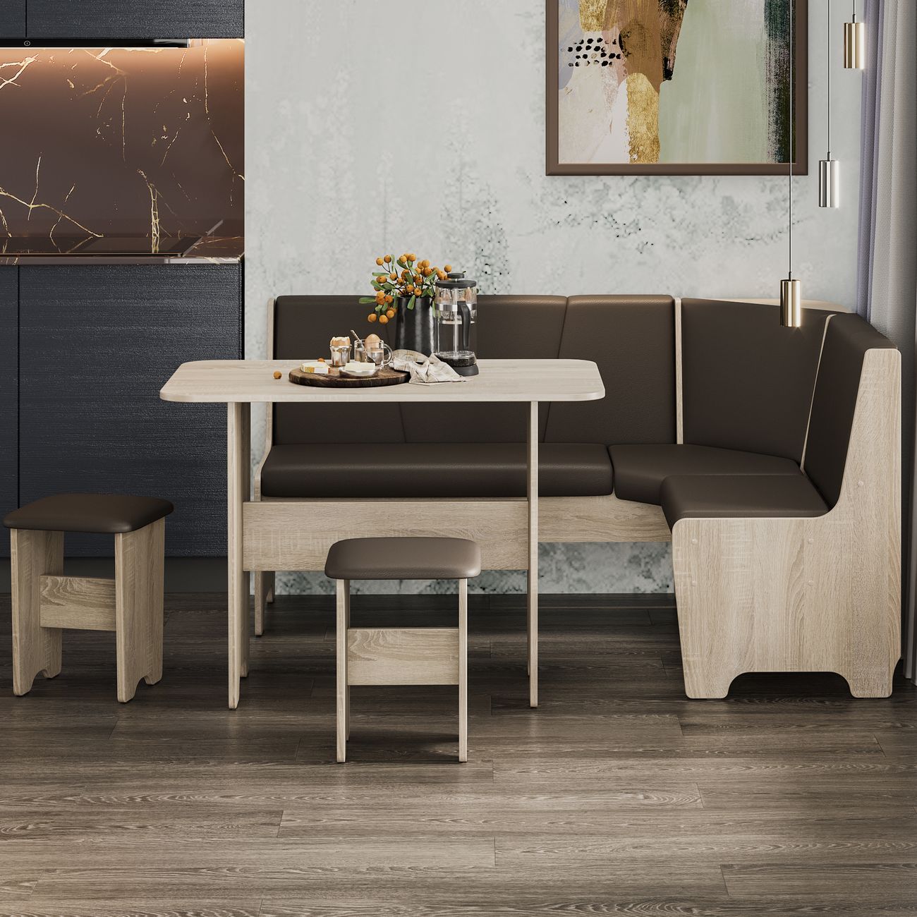 Комплект для столовой Трия Техас 123146