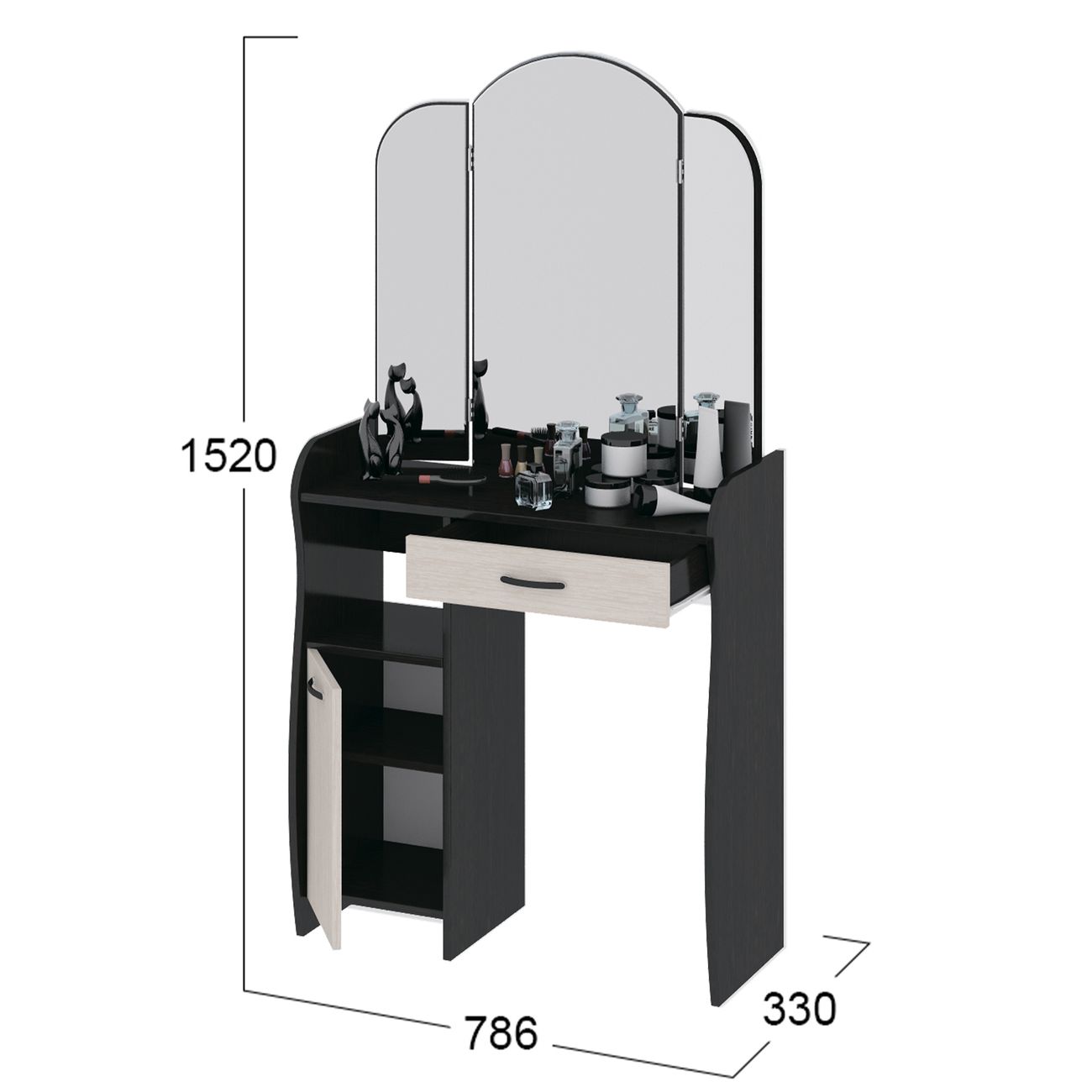 Столик туалетный Трия София 33175