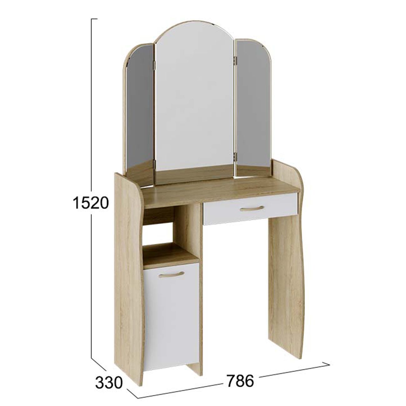 Столик туалетный Трия София 103085