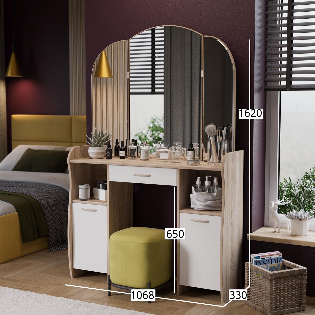 Столик туалетный Трия София103086