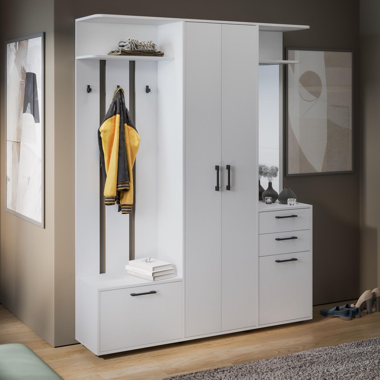 Шкаф для прихожей Трия Витра тип 2 221052