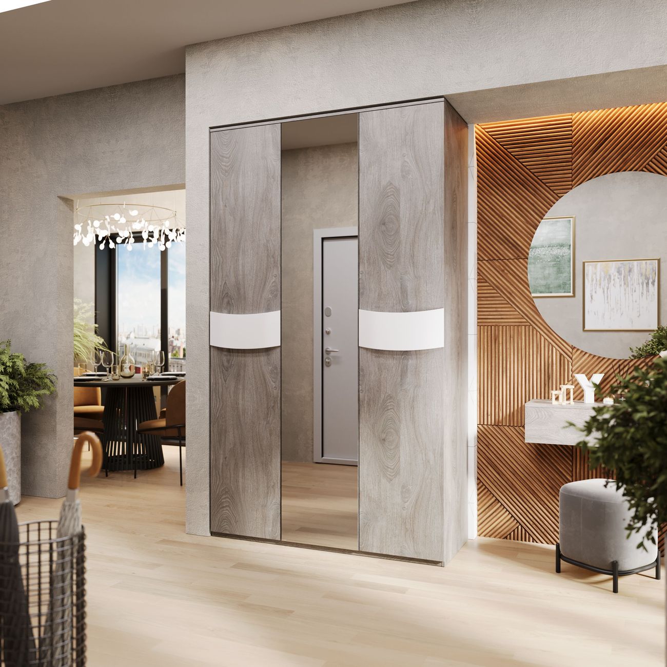 Шкаф для прихожей Трия Миранда 212979