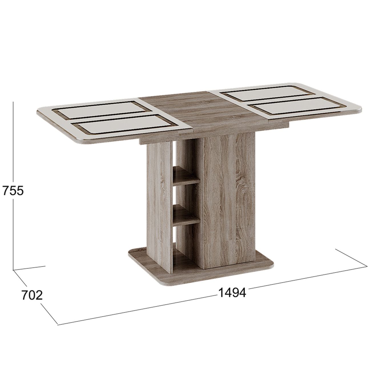 Стол обеденный Трия Мюнхен 131848