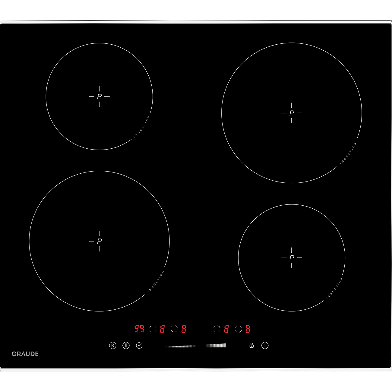 Встраиваемая индукционная панель независимая Graude IK 60.1 E фото