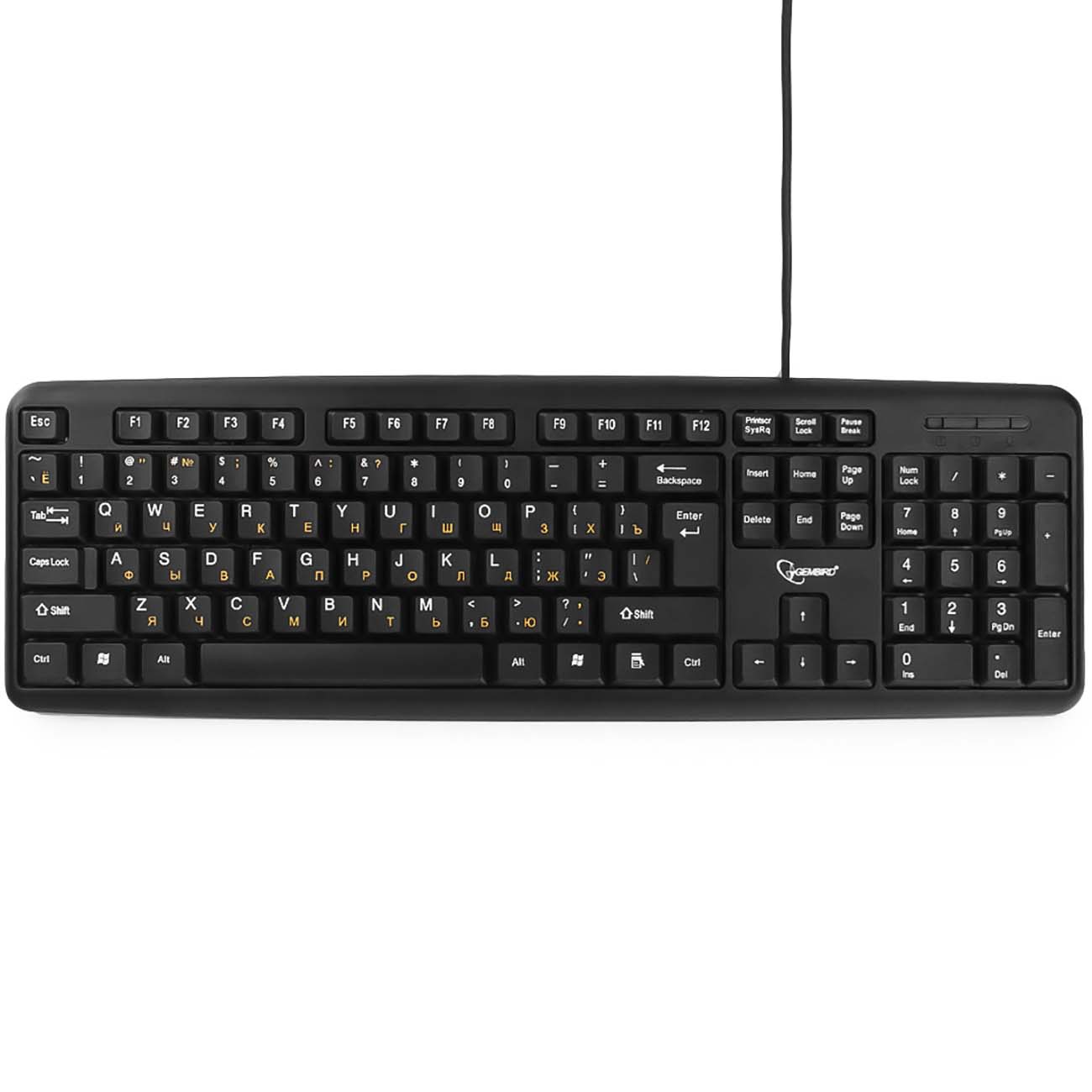 Клавиатура проводная Gembird KB-8320UXL-BL