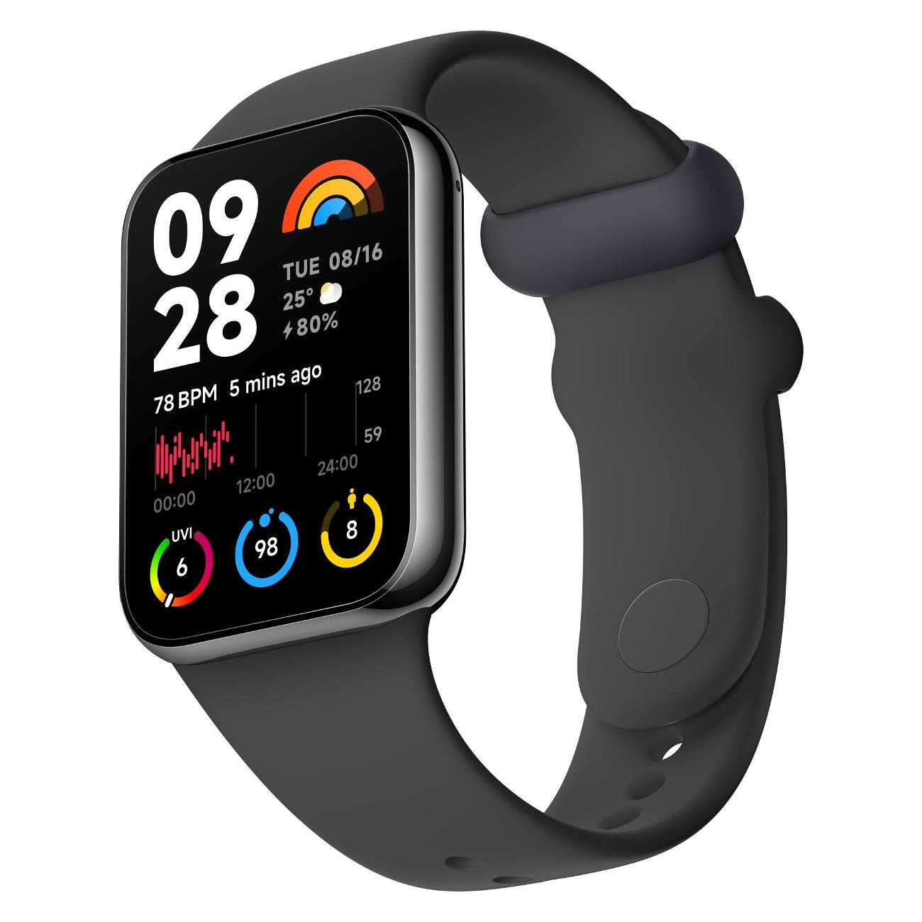 Фитнес-браслет Xiaomi Smart Band 8 Pro Black (BHR8017GL)
