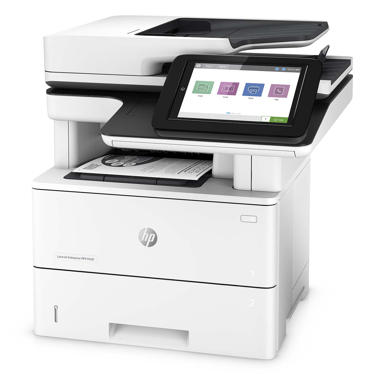 Лазерное МФУ HP LaserJet Enterprise M528dn 1PV64A