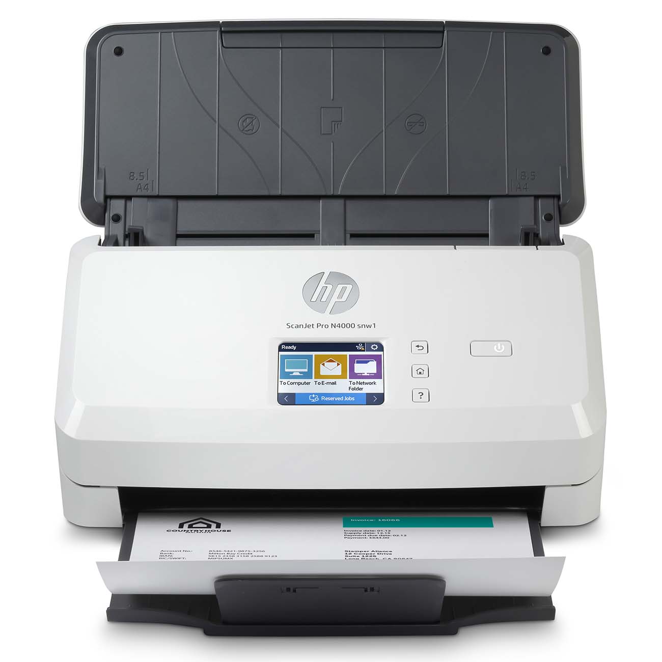 Сканер HP ScanJet Pro N4000 snw1 (6FW08A)