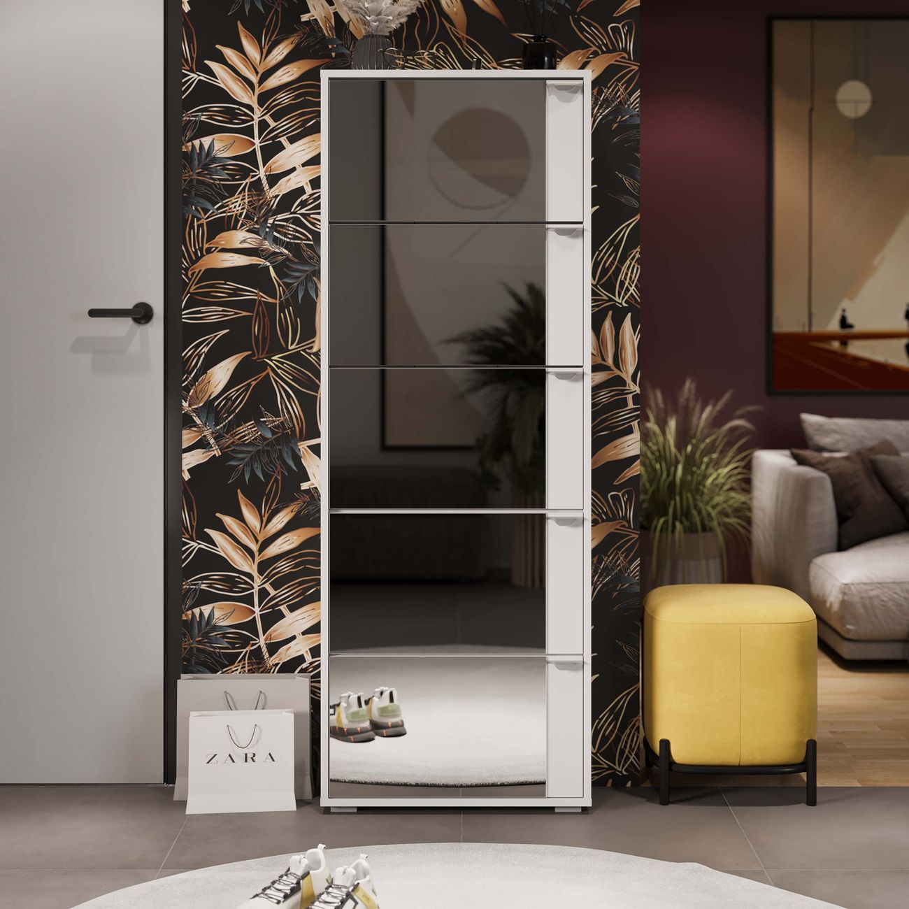 Тумба Трия тип 9 Белый Ясень 135484