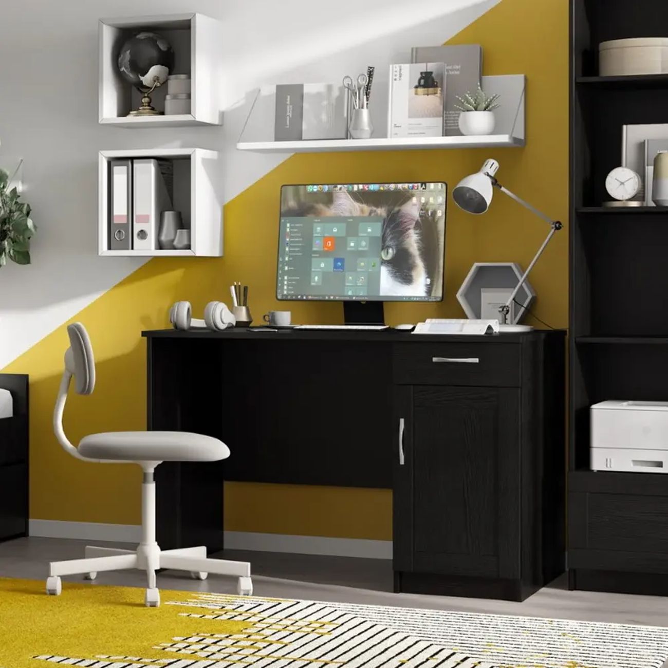 Стол письменный Гуд Лакк Кастор 116х65 см дуб венге